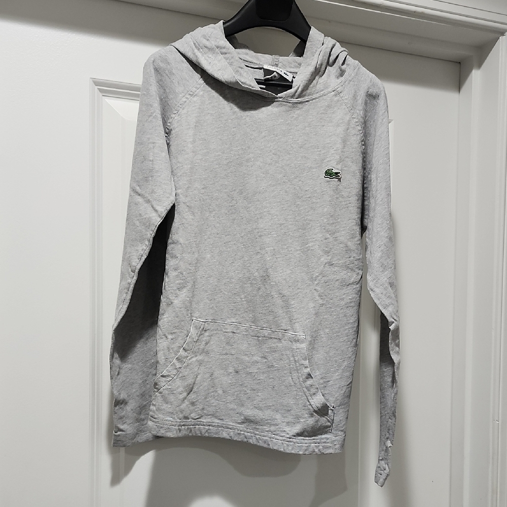 Lacoste Light Gray Kid's Hoodie